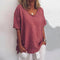 White Loose Blouse for Women - Elegant Summer Top with Flattering Fit and Lightweight Comfort 3