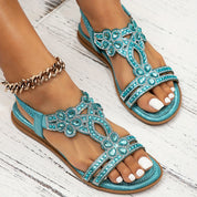 Women's Boho Sandals - Comfortable Orthopedic Footwear for Casual Outings 2