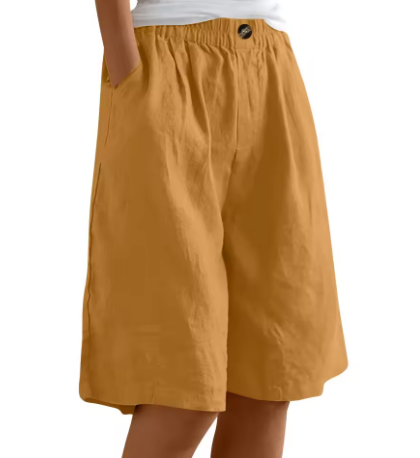 Women's Comfort Shorts for Effortless Style and All-Day Wear - Flattering Relaxed Fit, Soft and Breathable for Warm Weather 12