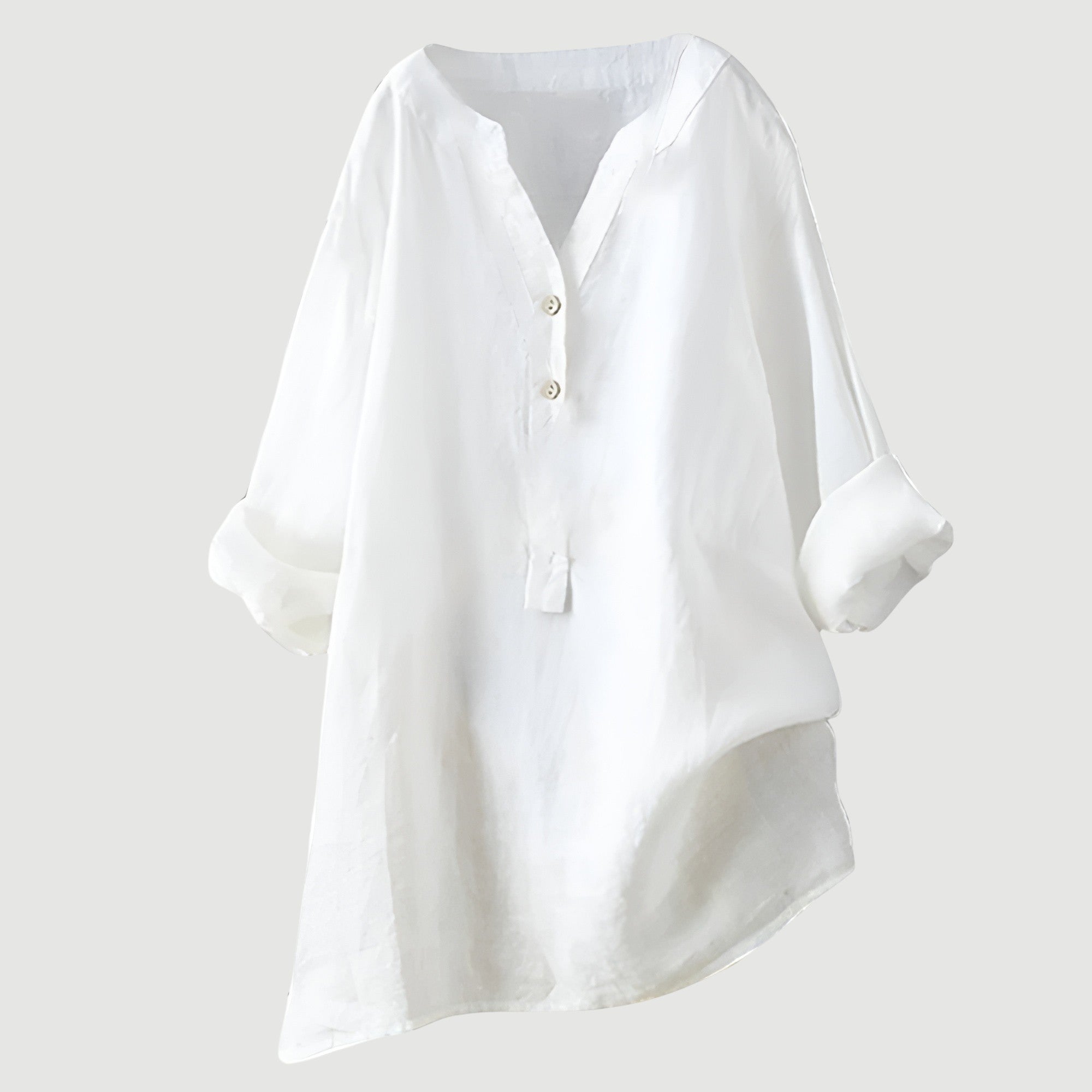 Womens Tunic Tops - Relaxed Button Tunic Clothing for Effortless Everyday Style 6
