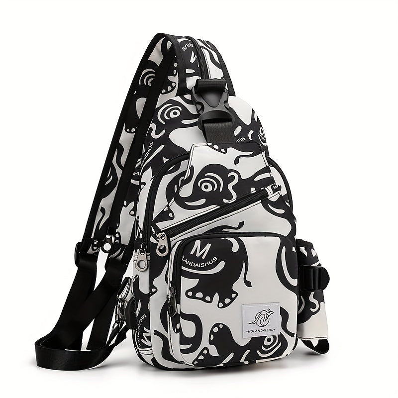 Eva | Floral Shoulder Bag with Adjustable Strap