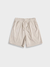 Chic Summer Corduroy Button-Up Set for Men