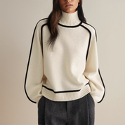 Meikena | Women's warm turtleneck sweater | winter-2