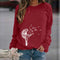 Sweater women: Aztec pattern, soft knitting, winter-3