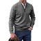 Men's zip sweater in cashmere-1