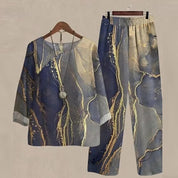Eliza | Elegant Floral Two-Piece Set