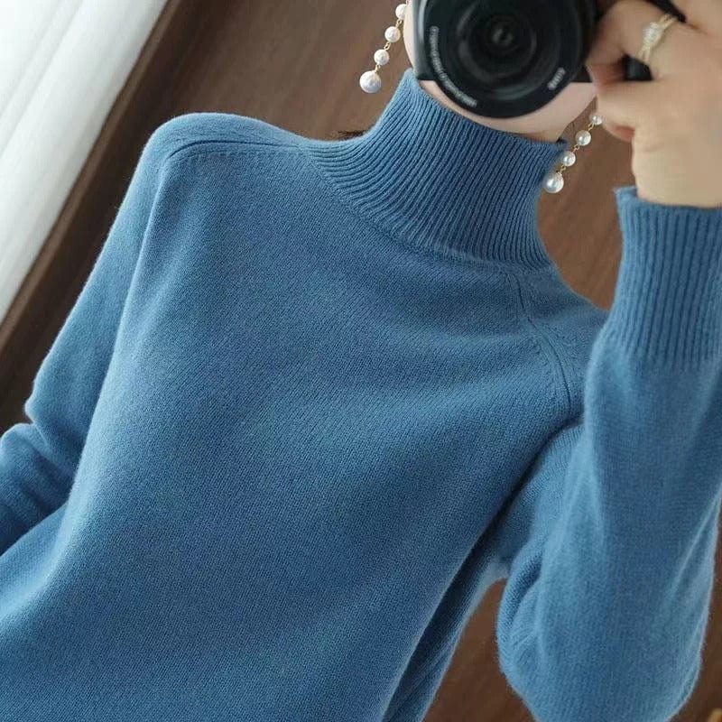Women's turtleneck - warm & stylish for winter-3