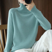 Women's turtleneck - warm & stylish for winter-6