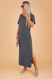 ESTELA | Elegant Bat Sleeve Dress