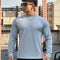 Ribbed knit crewneck sweater for men-4
