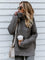 Thick turtleneck sweater for women-6