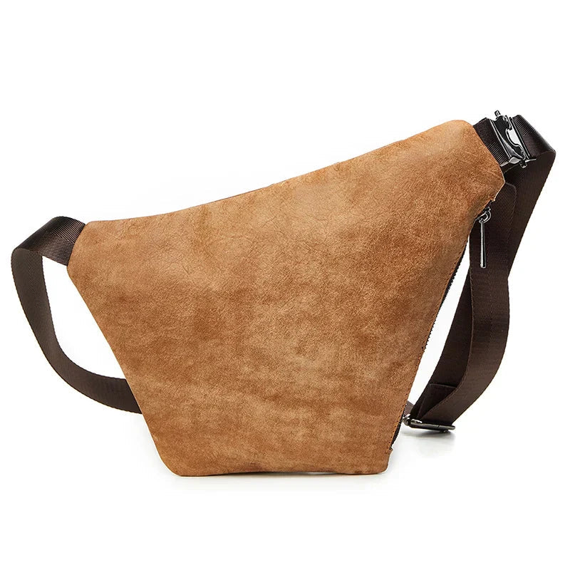 Jaxon | Urban Geometric Leather Crossbody Bag