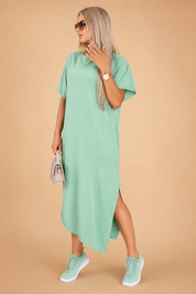 ESTELA | Elegant Bat Sleeve Dress