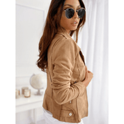 Women stylish zipper jacket | Long -sleeved-4