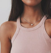 HeartGlow | Delicate Heart Charm Necklace