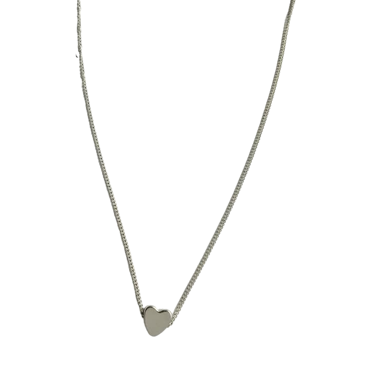 HeartGlow | Delicate Heart Charm Necklace