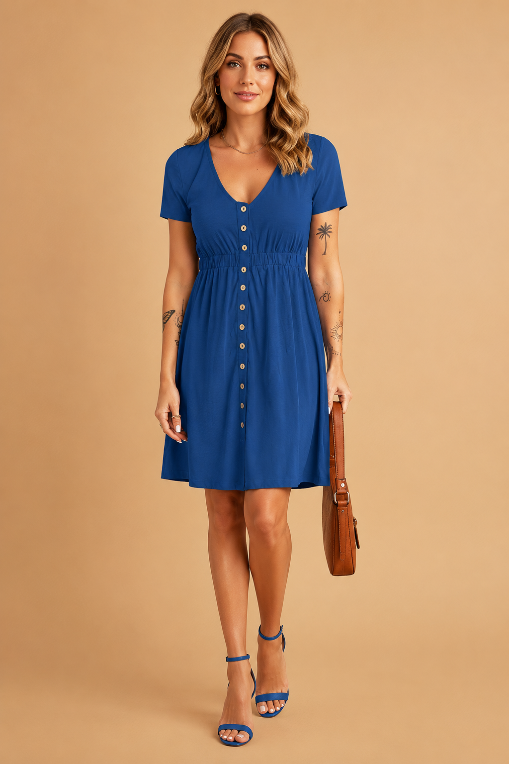 AVINA | Button-down Dress Summer
