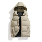 HUGO Bodywarmer | Ultra-Comfort Quilted Puffer Vest with Detachable Hood