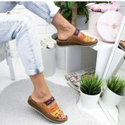 Sophia | Comfortable Supportive Tricolor Sandals for Women