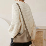 Lila | Versatile Textured Leather Crossbody Bag