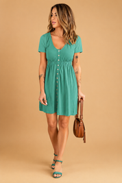 AVINA | Button-down Dress Summer